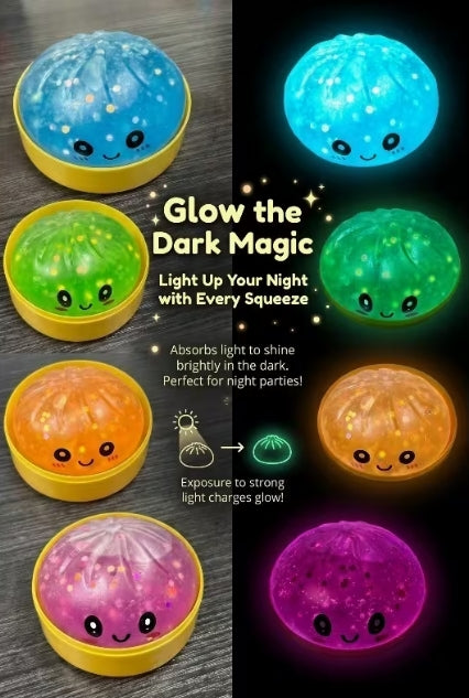 Glow in The Dark Spongy Bun