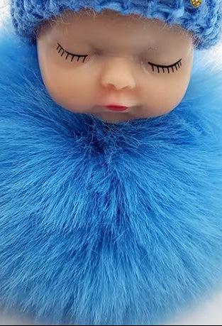 Sleeping Baby "BABY" Pom-Pom