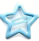 Star Hair Clip Set 6pk