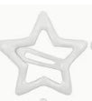 Star Hair Clip Set 6pk