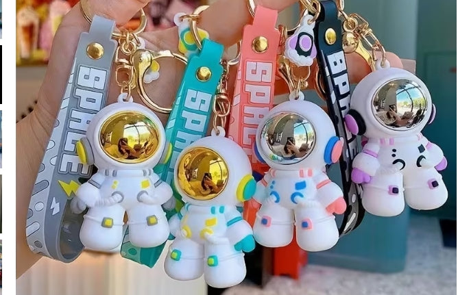 Astronaut Themed Keychain