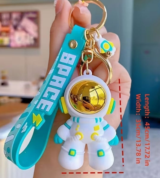 Astronaut Themed Keychain