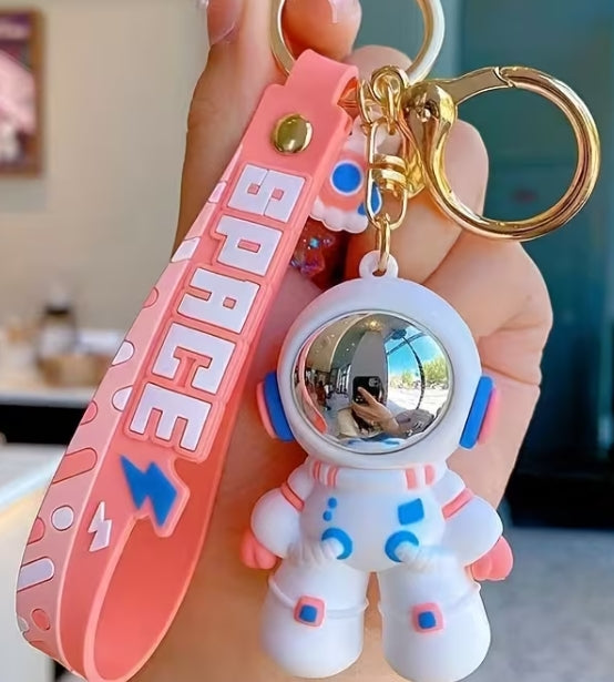 Astronaut Themed Keychain