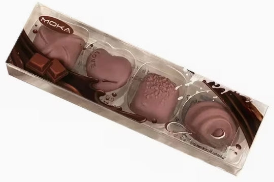 4pc Assorted Chocolate Erasers