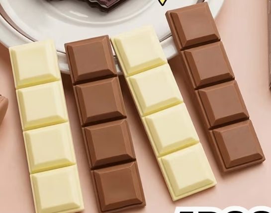 Chocolate 4 Block Eraser