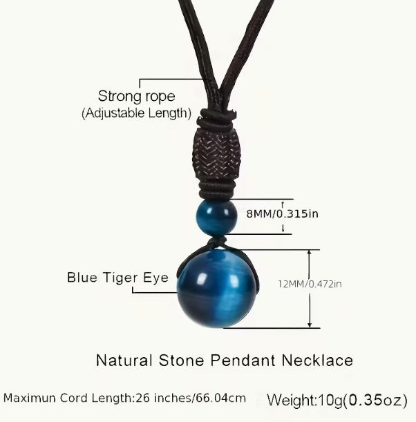 Tiger's Eye Necklace and Bracelet Set