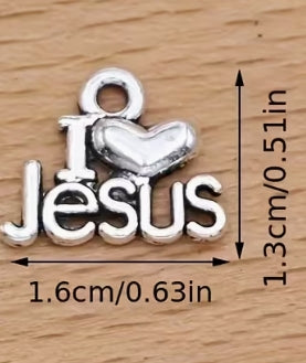 I Love Jesus Earrings