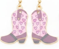 Cowgirl Boots Earrings