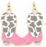 Cowgirl Boots Earrings