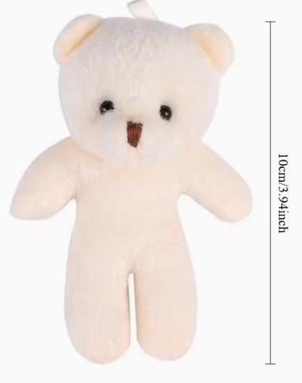 White stuffed Teddy Bear Pendant