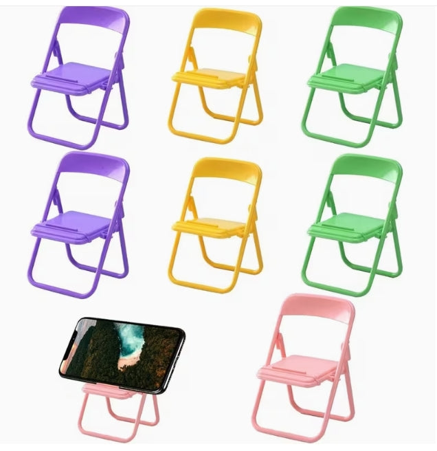 Folding Chair Phone Stand