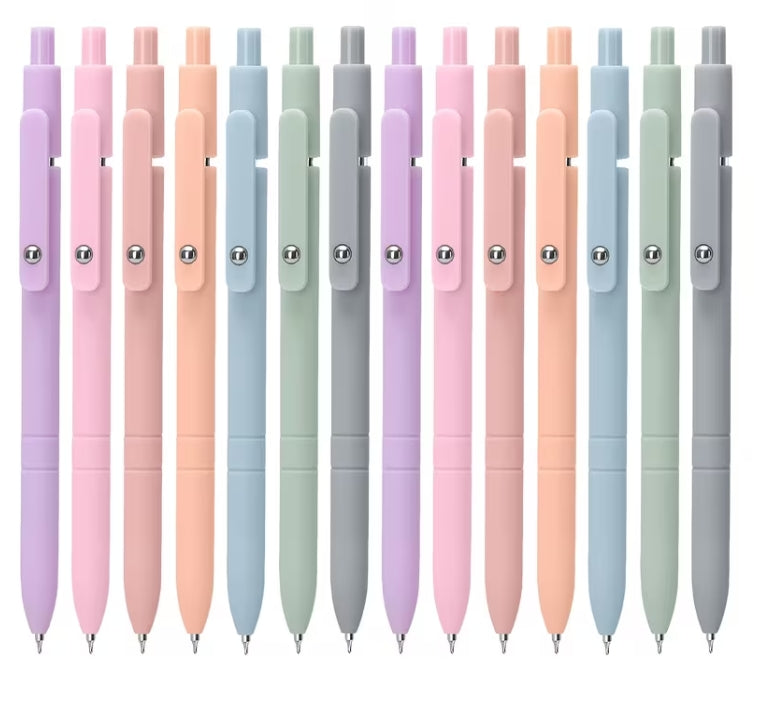 Veelar Vintage Gel Pen with Silver Ball Clip