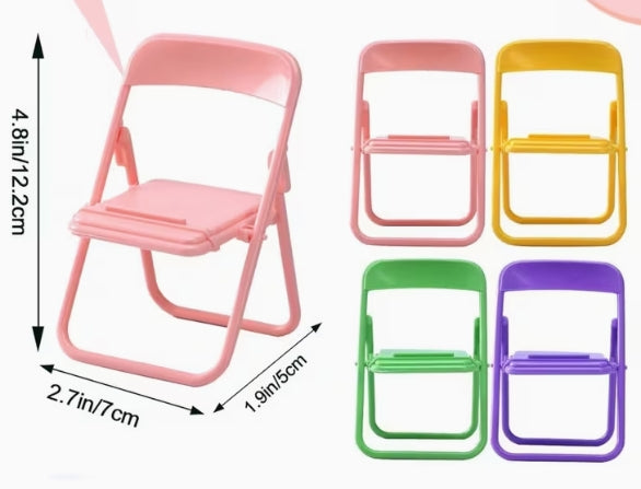 Folding Chair Phone Stand