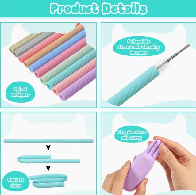 Silicone Reusable Straw