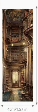 Vintage Aesthetic Paper Bookmarks