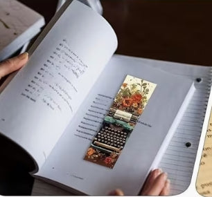 Vintage Aesthetic Paper Bookmarks