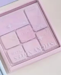 Starlight Coral Series Eyeshadow Palette sticky note collection