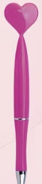 Heart-Shaped Ballpoint Twist Pen
