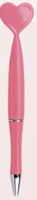 Heart-Shaped Ballpoint Twist Pen