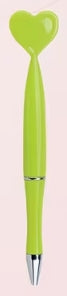 Heart-Shaped Ballpoint Twist Pen
