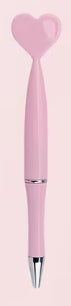 Heart-Shaped Ballpoint Twist Pen