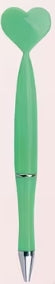 Heart-Shaped Ballpoint Twist Pen