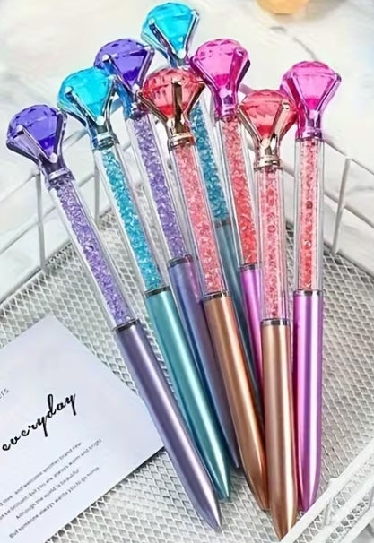 Crystal Glitter Top Pen