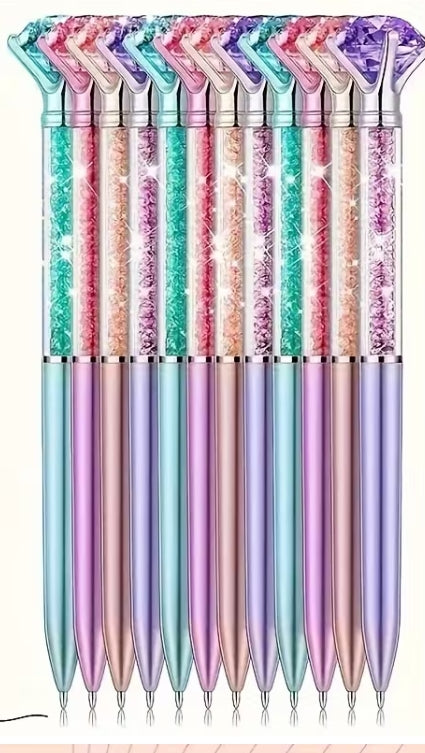 Crystal Glitter Top Pen