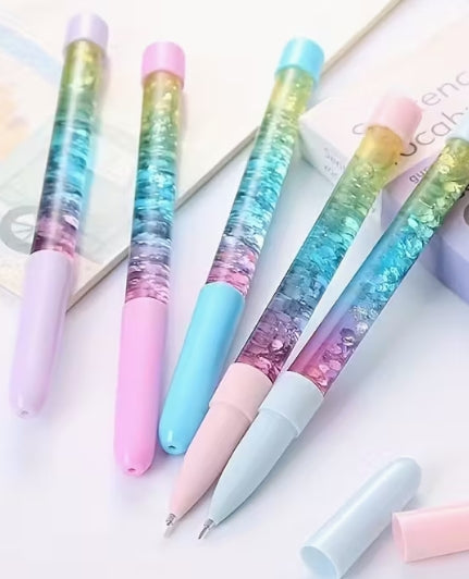 Magical Gel Pen with Glitter Globe Design