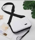 Hard Shell Zipper Crossbody