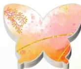 Butterfly Sticky notes