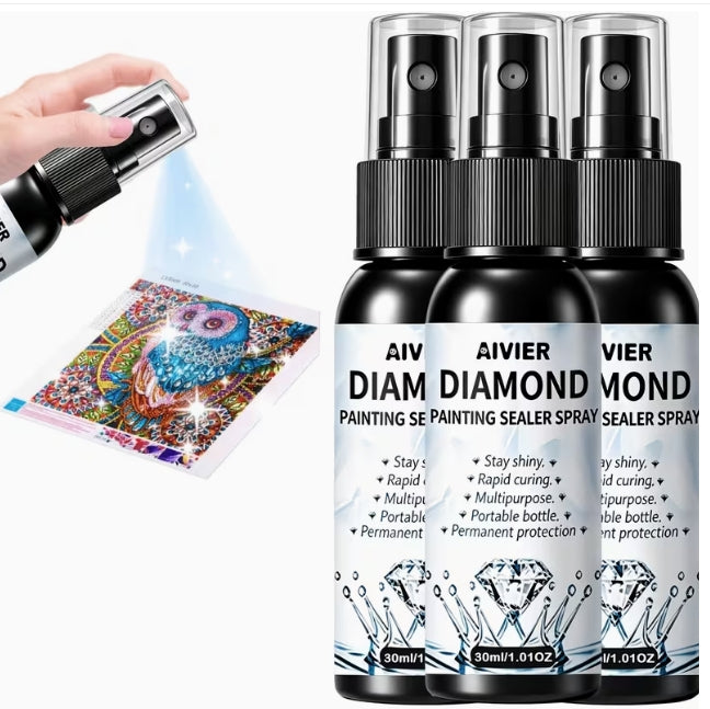 AIVIER Quick Dry Diamond Painting Sealer Spray