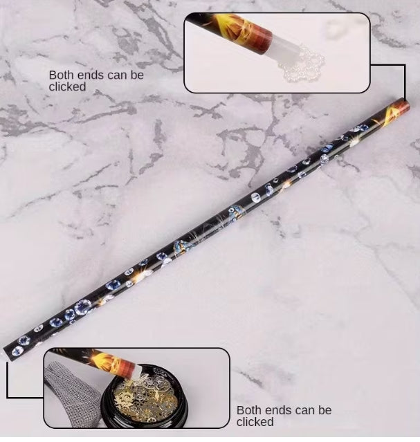 23pcs Rhinestone Picker Pencil Set
