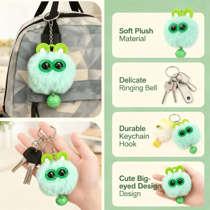 Big Eyed Rabbit Pom-Pom