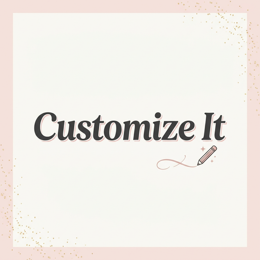 Customize It product graphic