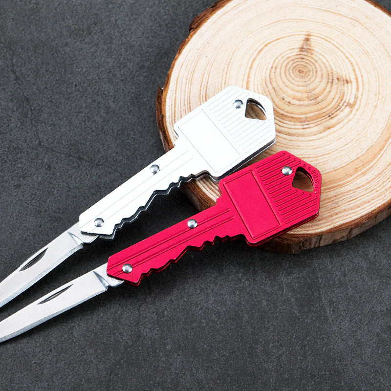 Folding key shape box cutter