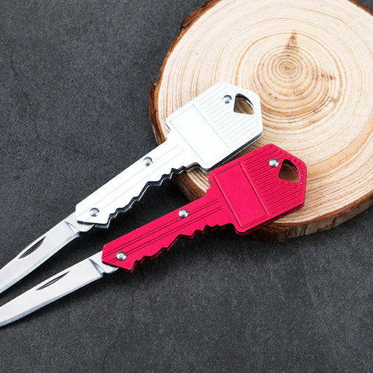 Folding key shape box cutter