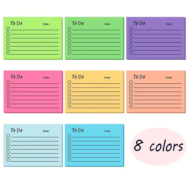 To Do Sticky notes with Date Wide
