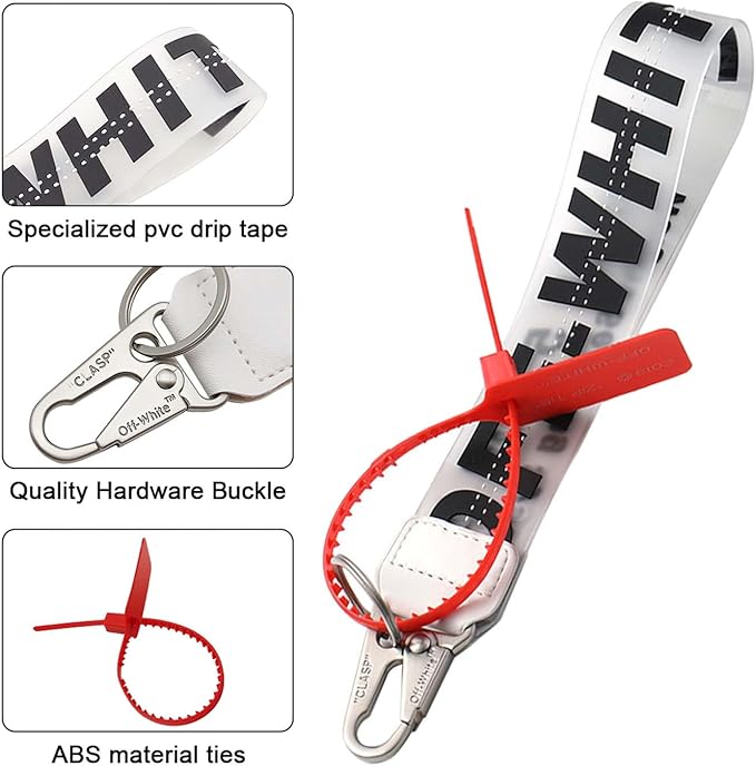 Off PVC Classic lanyard unisex