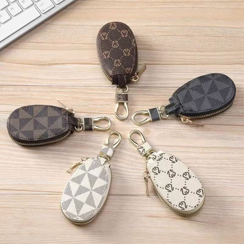 Leather Oval Anti Loss Organizer