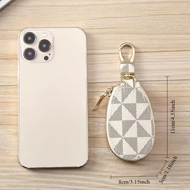 Leather Oval Anti Loss Organizer