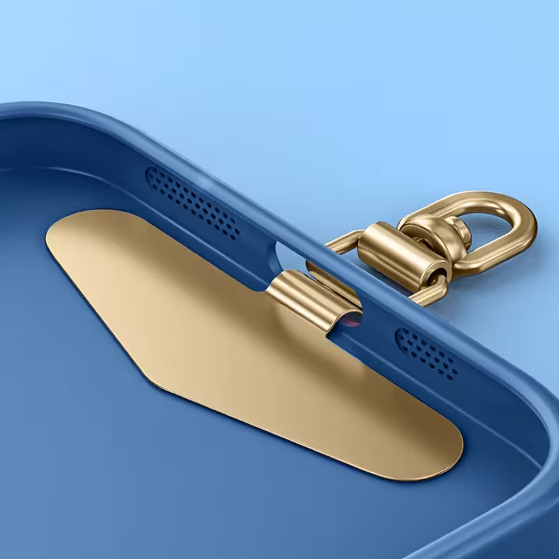 360 Degree stainless steel lanyard holder