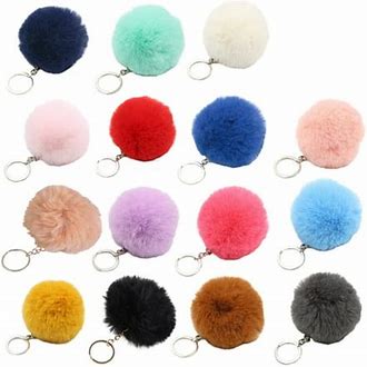 big plush round pom-pom